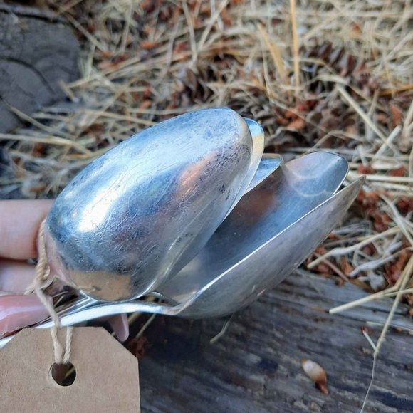 'Parklane' Depression-Era Antique WM Rogers Silver-Plated tablespoons, set of 5 - Picture 4 of 4